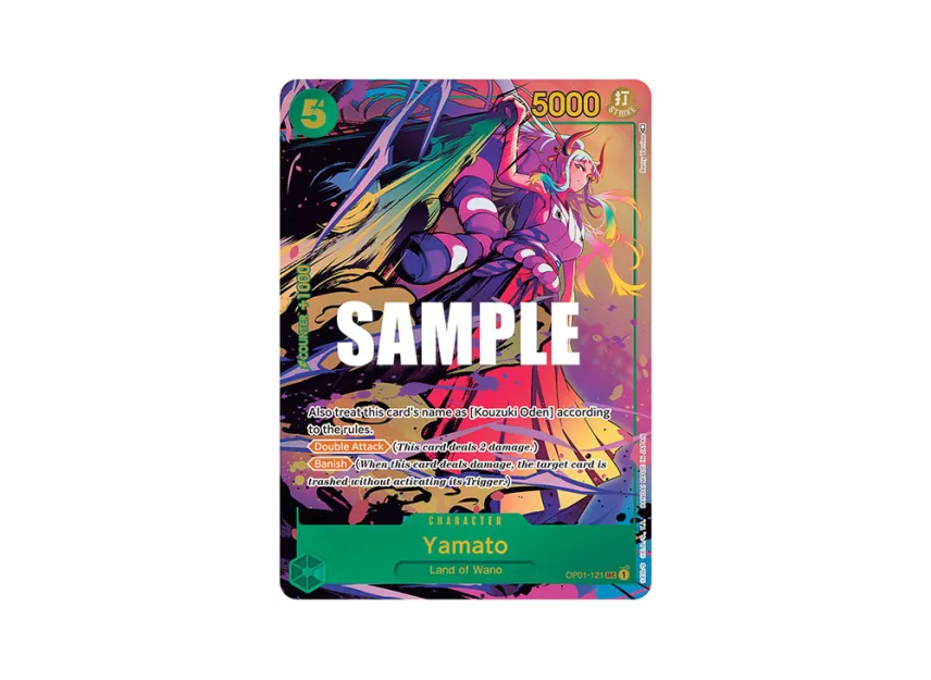 Yamato SEC-P [OP01-121] [EN] (Booster Pack "ROMANCE DAWN")