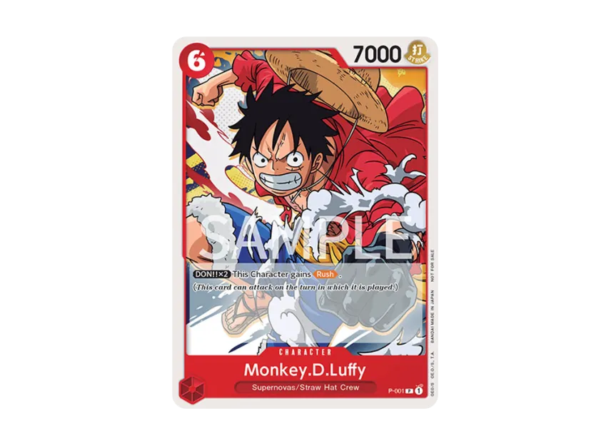 Monkey.D.Luffy P [P-001] [EN] (Promotional Card "Super Pre-Release Event")