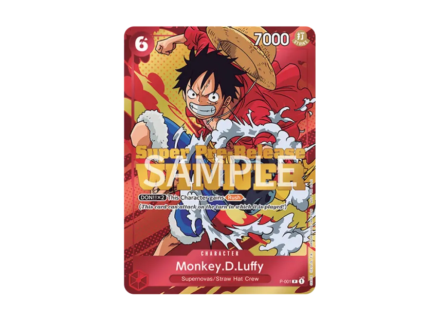 Monkey.D.Luffy -Winner- P [P-001] [EN] (Promotional Card "Super Pre-Release Event")