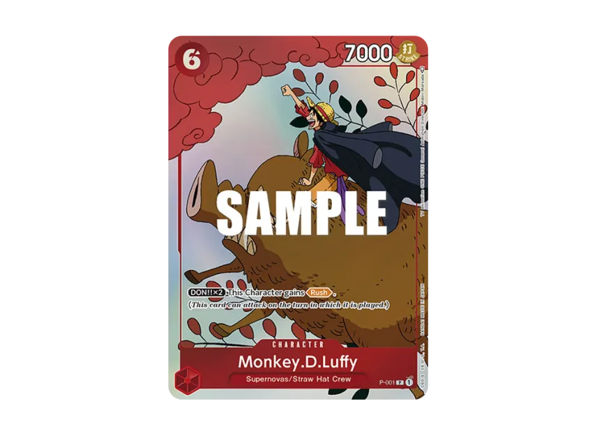 Monkey.D.Luffy P [P-001] [EN] (Promotional Card "GIFT COLLECTION 2023")