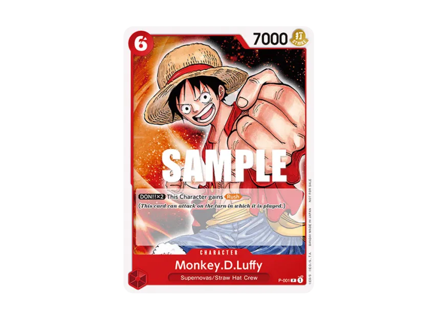 Monkey.D.Luffy P [P-001] [EN] (Promotional Card "Promotion Pack 2022")