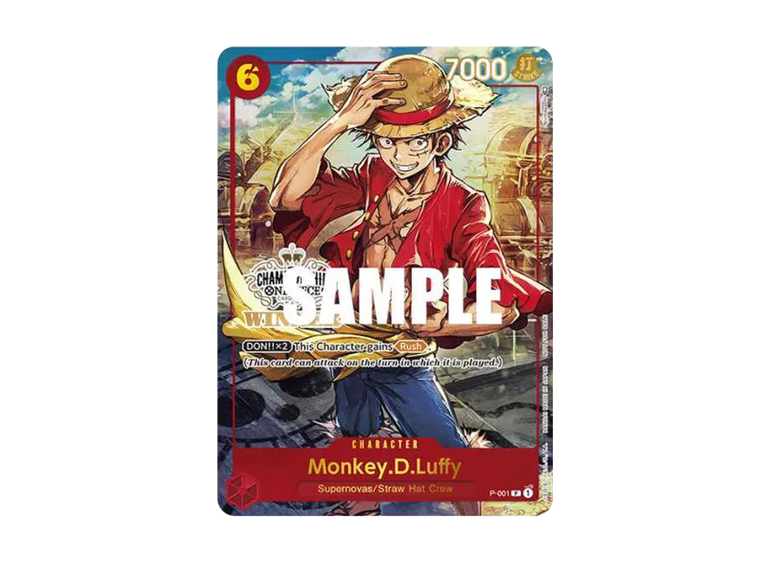 Monkey.D.Luffy P [P-001] [EN] (Promotional Card "Championship 2023 Store Championship Trophy Card")