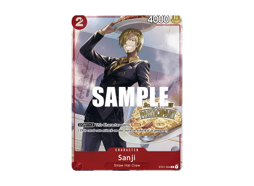 Sanji C [ST01-004] [EN] (Promotional Card "Offline Regional Participation Pack Vol.1")