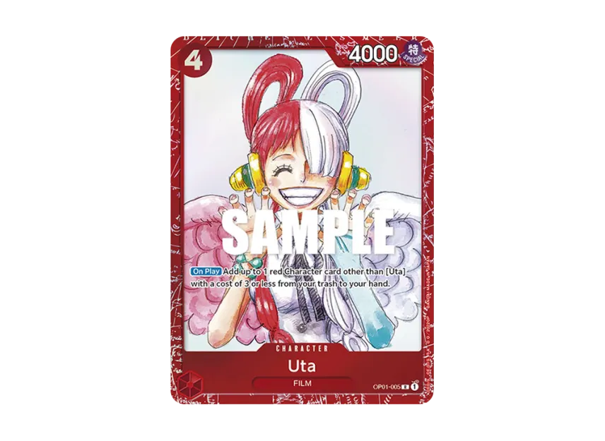 Uta R [OP01-005] [EN] (Premium Card Collection "FILM RED Edition")