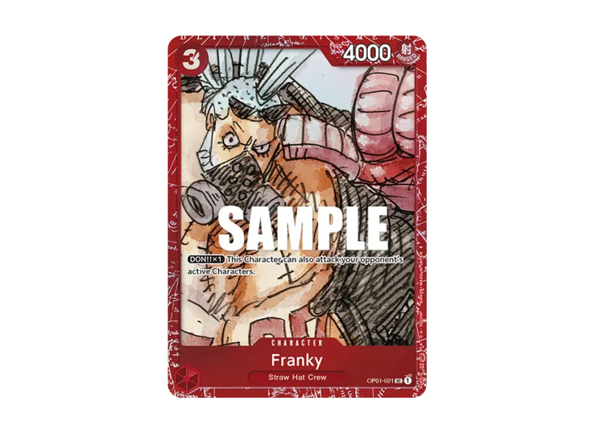 Franky UC [OP01-021] [EN] (Premium Card Collection "FILM RED Edition")