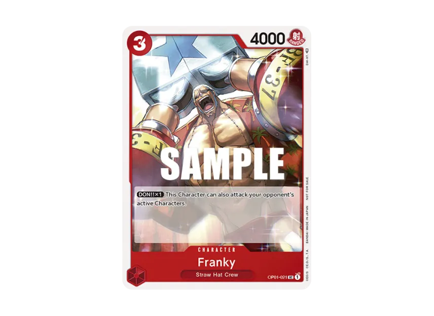 Franky UC [OP01-021] [EN] (Promotional Card "Tournament Pack Vol.2")
