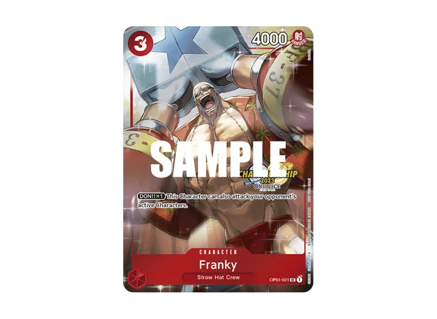 Franky UC [OP01-021] [EN] (Promotional Card "Championship 2023 Celebration Pack")