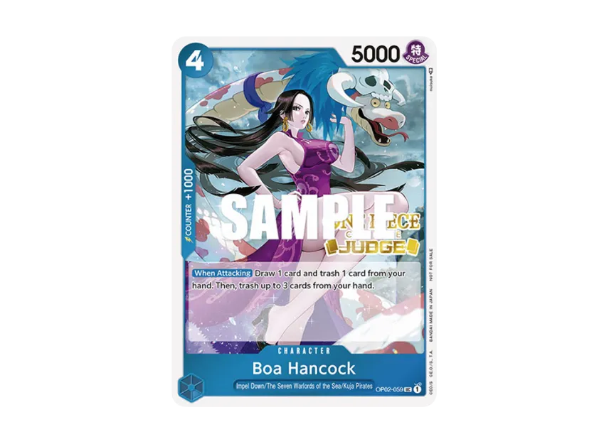 Boa Hancock UC [OP02-059] [EN] (Promotional Card "Judge Pack Vol. 1")