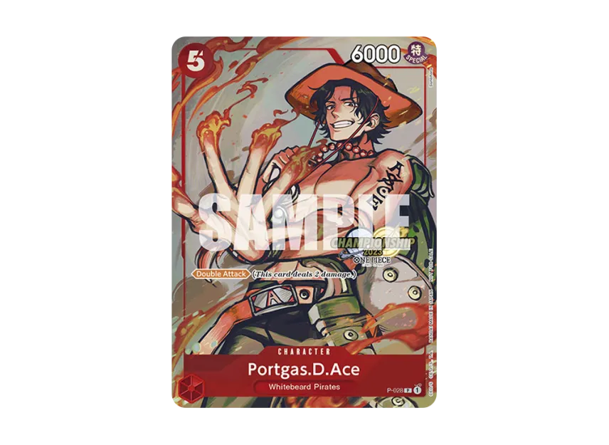 Portgas.D.Ace P [P-028] [EN] (Promotional Card "Championship 2023 Event Pack Finalist Ver.")
