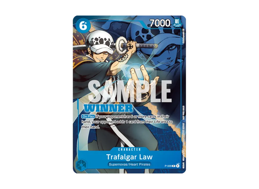 Trafalgar Law P [P-009] [EN] (Promotional Card "Tournament Pack Vol.1 -Winner-")