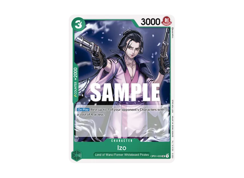 Izo UC [OP01-033] [EN] (Promotional Card "Tournament Pack Vol.2")