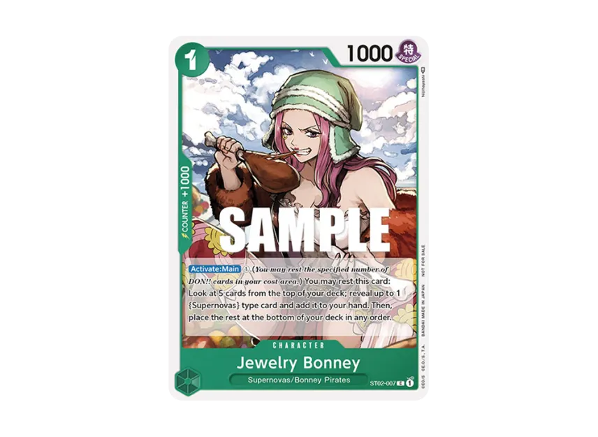 Jewelry Bonney C [ST02-007] [EN] (Promotional Card "Tournament Pack Vol.3")