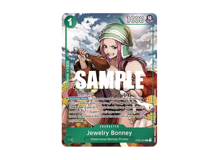Jewelry Bonney C [ST02-007] [EN] (Promotional Card "Championship 2023 Celebration Pack")