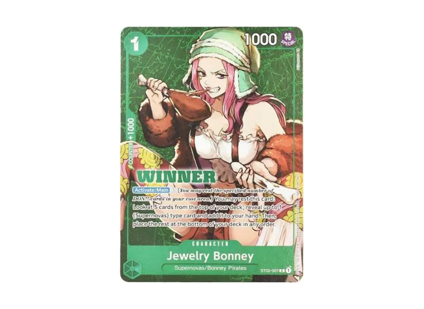 Jewelry Bonney C [ST02-007] [EN] (Promotional Card "Championship 2023 Official Store Tournament Victory Award")