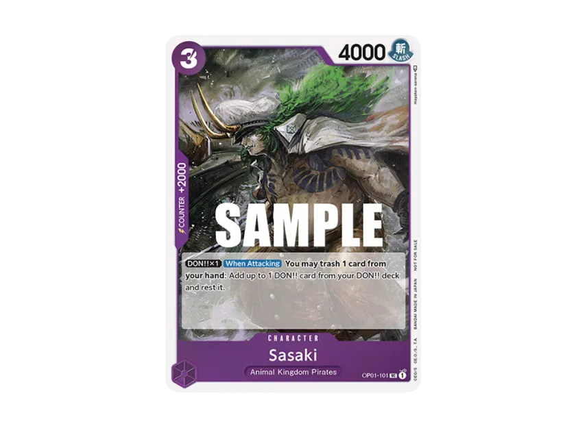 Sasaki UC [OP01-101] [EN] (Promotional Card "Event Pack Vol.2")