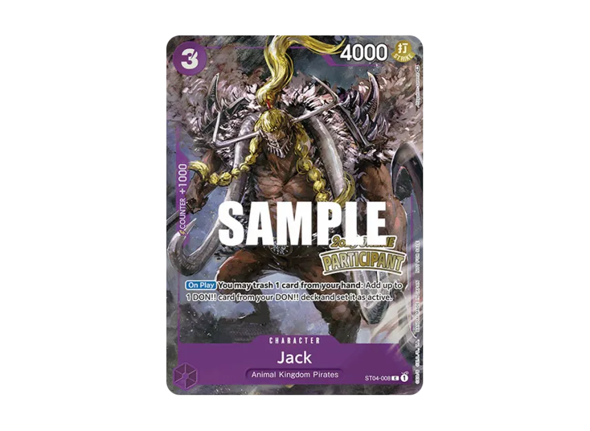 Jack C [ST04-008] [EN] (Promotional Card "Online Regional Participation Pack Vol.1")