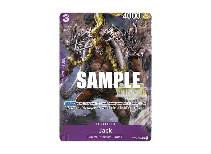 Jack C [ST04-008] [EN] (Promotional Card "Online Regional 2023 Champion Card Set")
