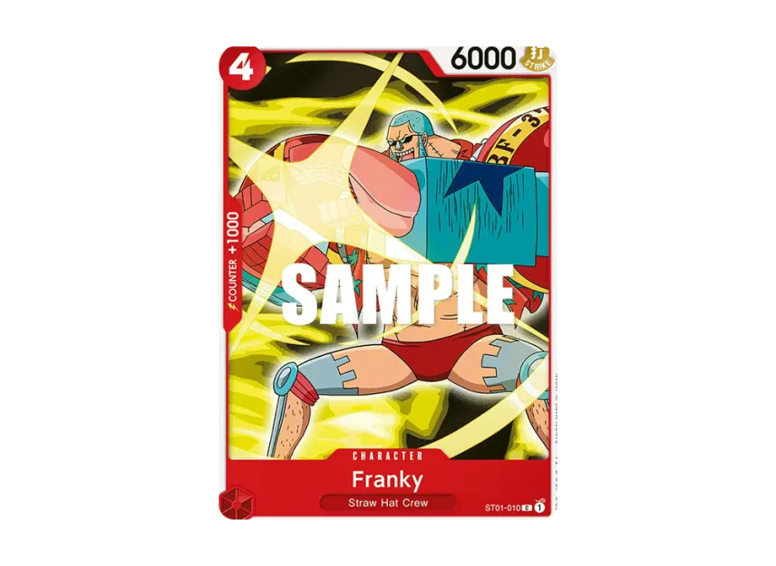 Franky C [ST01-010] [EN] (Start Deck "Straw Hat Crew")