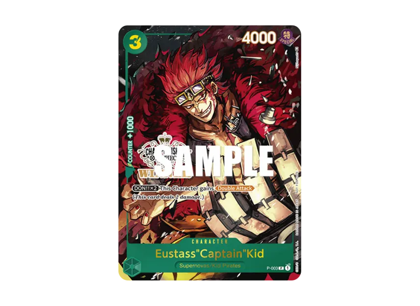 Eustass"Captain"Kid P [P-003] [EN] (Promotional Card "Championship 2023 Store Championship Trophy Card")