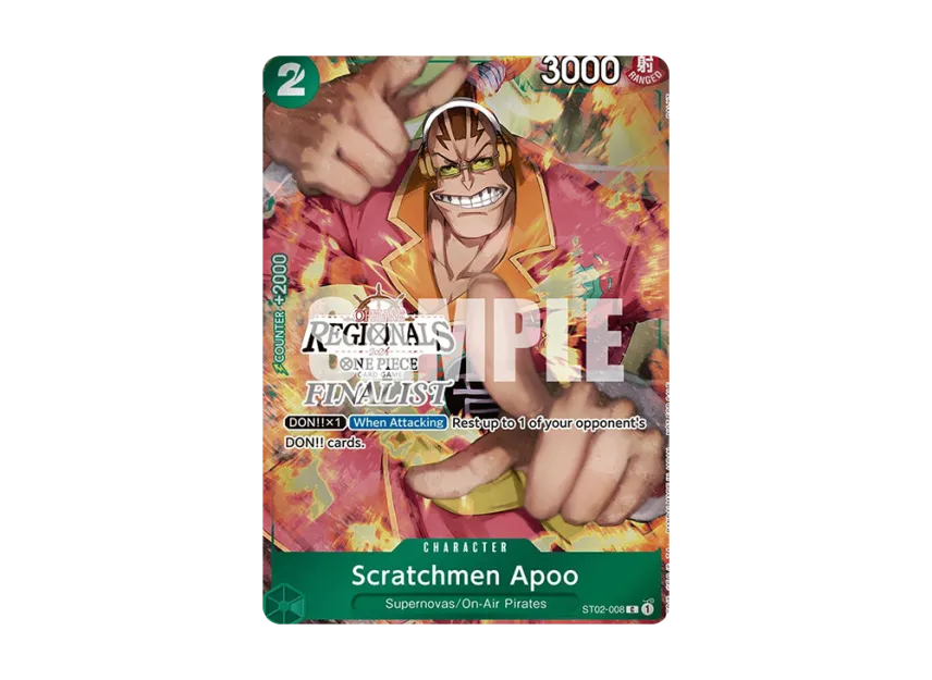 Scratchmen Apoo C [ST02-008] [EN] (Promotional Card "Offline Regional Finalist Card Set 2024 Vol.1")