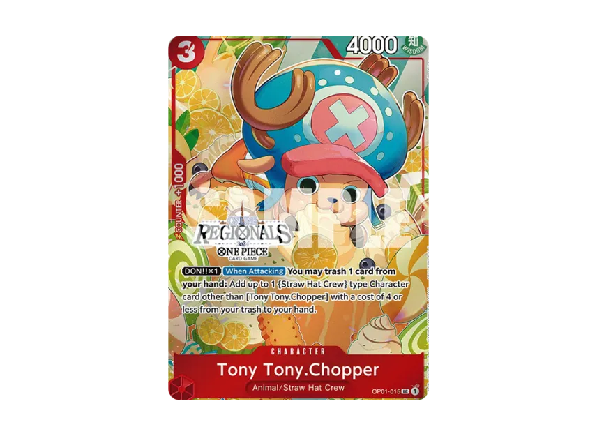 Tony Tony.Chopper UC [OP01-015] [EN] (Promotional Card "Online Regional Participation Pack 2024 Vol.3")