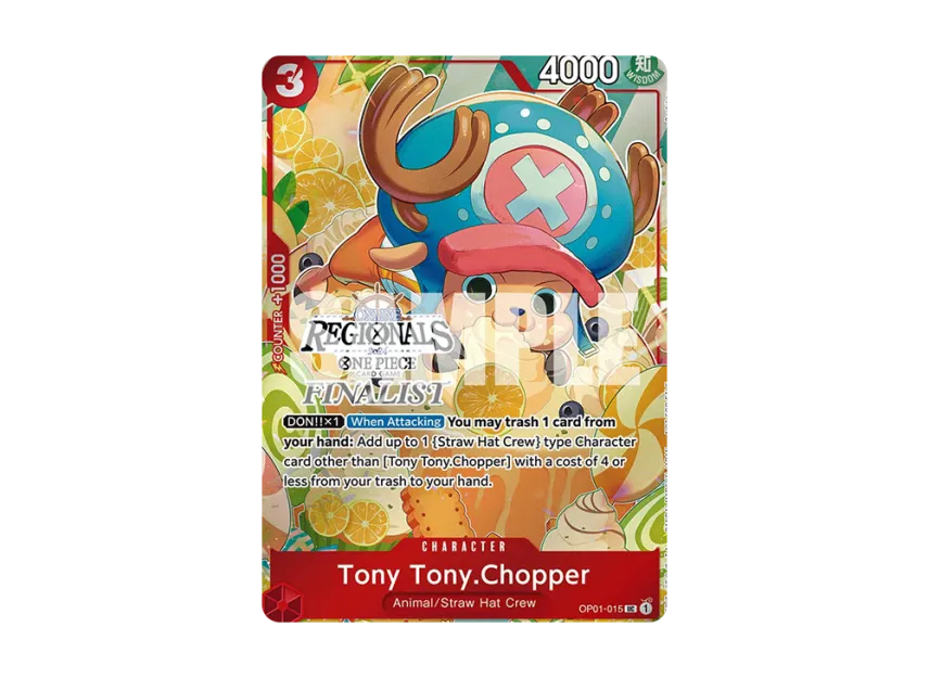 Tony Tony.Chopper UC [OP01-015] [EN] (Promotional Card "Online Regional Finalist Card Set 2024 Vol.3")