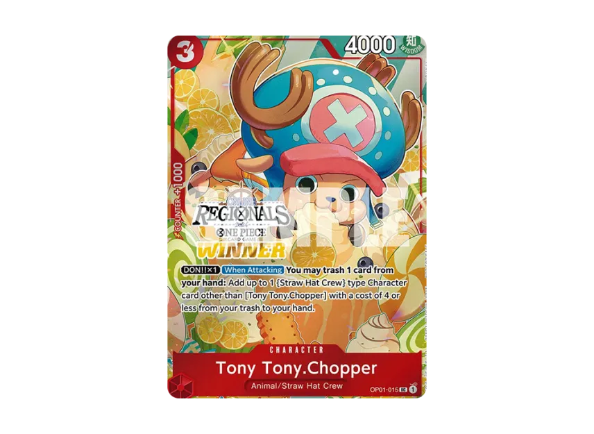 Tony Tony.Chopper UC [OP01-015] [EN] (Promotional Card "Online Regional Champion Card Set 2024 Vol.3")