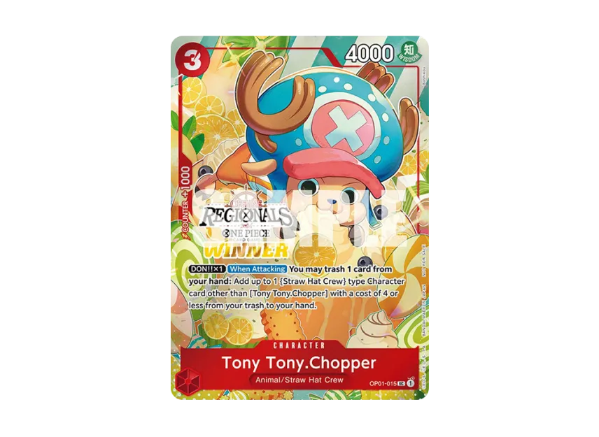 Tony Tony.Chopper UC [OP01-015] [EN] (Promotional Card "Offline Regional Champion Card Set 2024 Vol.3")