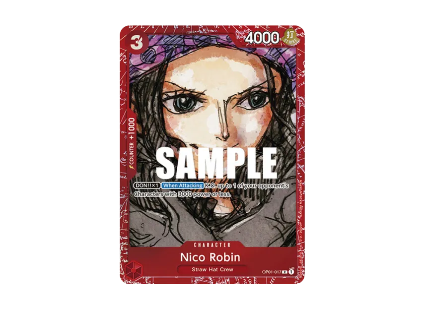 Nico Robin R [OP01-017] [EN] (Premium Card Collection "FILM RED Edition")