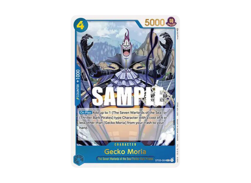 Gecko Moria C [ST03-004] [EN] (Promotional Card "Championship 2023 Store Championship Participation Pack vol.1")