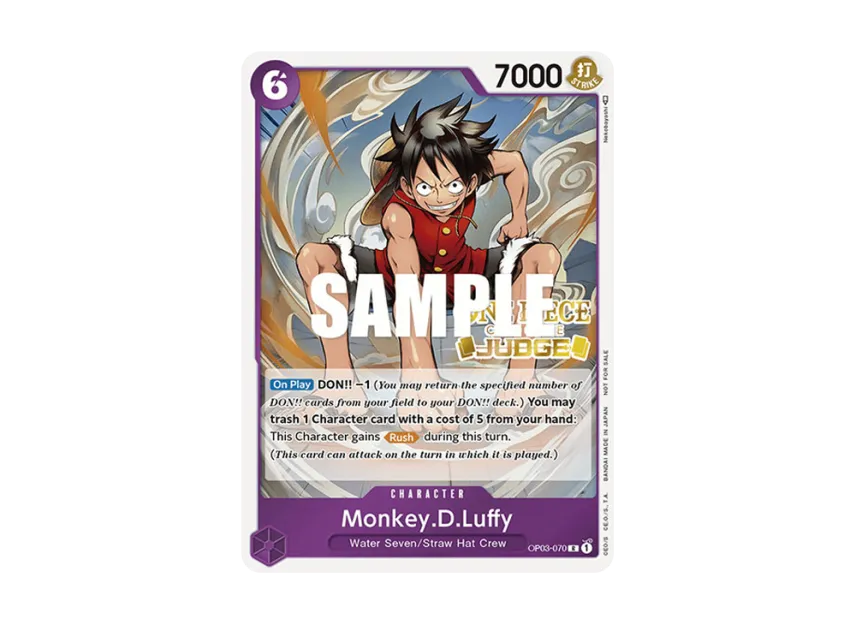 Monkey.D.Luffy R [OP03-070] [EN] (Promotional Card "Judge Pack Vol.2")