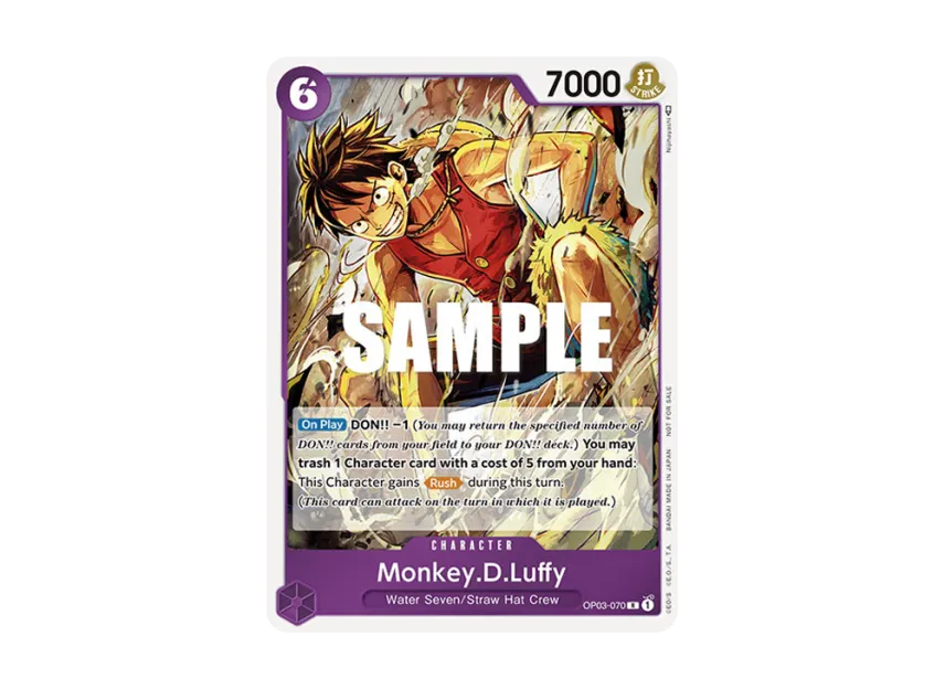 Monkey.D.Luffy R [OP03-070] [EN] (Promotional Card "Kingdoms Of Intrigue Dash Pack")