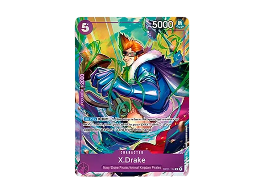 X.Drake R [OP01-114] [EN] (Premium Card Collection "Best Selection Vol.2")