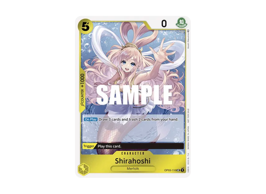 Shirahoshi UC [OP03-116] [EN] (Promotional Card "Kingdoms Of Intrigue Dash Pack")