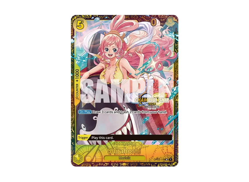 Shirahoshi UC [OP03-116] [EN] (Promotional Card "Championship 2024 Offline Regional Top 64")