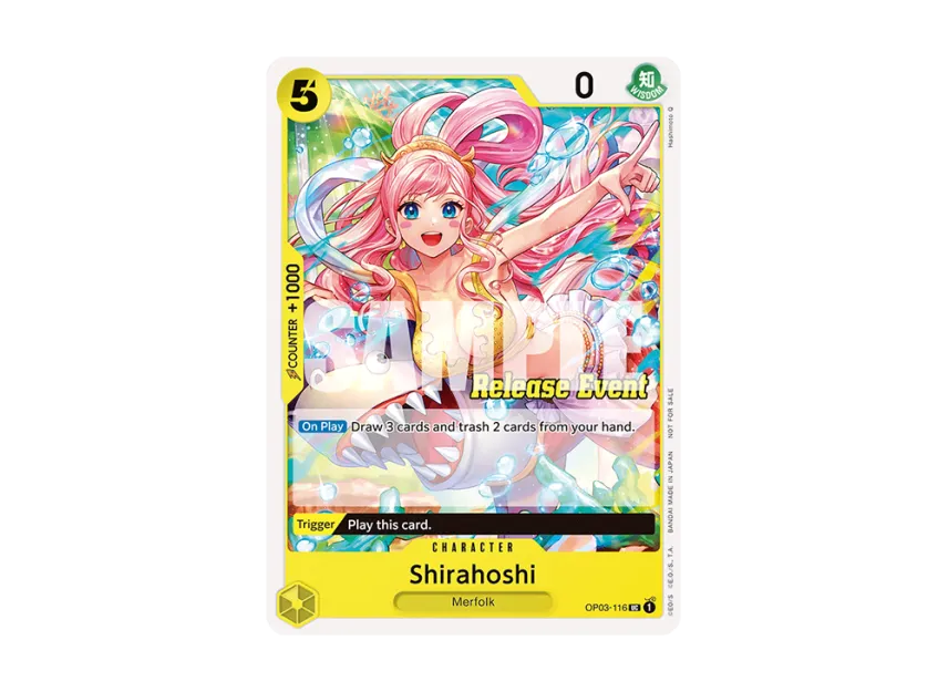 Shirahoshi UC [OP03-116] [EN] (Promotional Card "ST-15~ST-20 Release Event Pack")