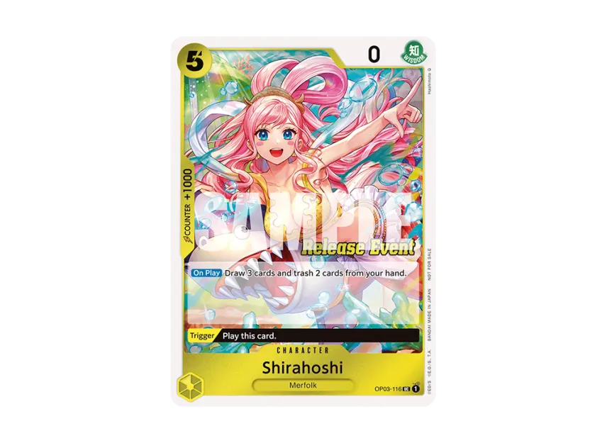 Shirahoshi UC [OP03-116] [EN] (Promotional Card "ST-15~ST-20 Release Event Winner Pack")