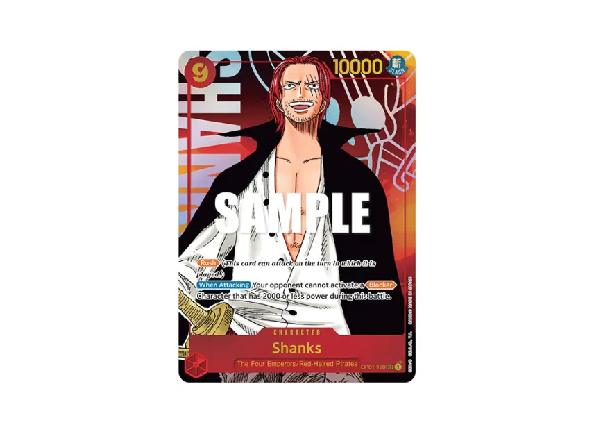 Shanks SEC-P [OP01-120] [EN] (Booster Pack "ROMANCE DAWN")