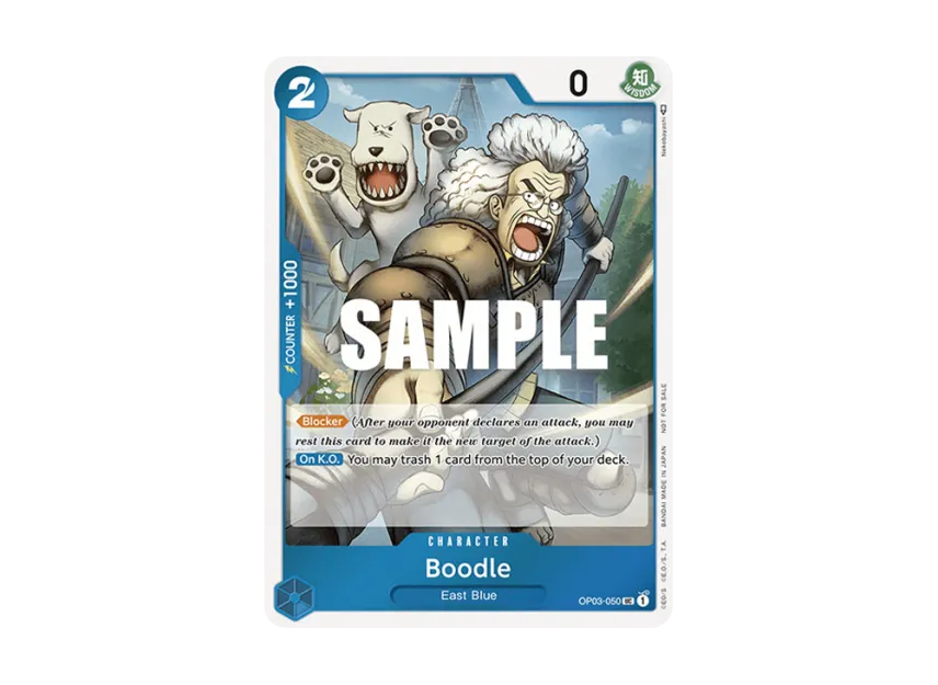 Boodle UC [OP03-050] [EN] (Promotional Card "Kingdoms Of Intrigue Dash Pack")