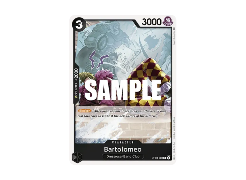 Bartolomeo R [OP04-089] [EN] (Booster Pack "Kingdoms Of Intrigue")