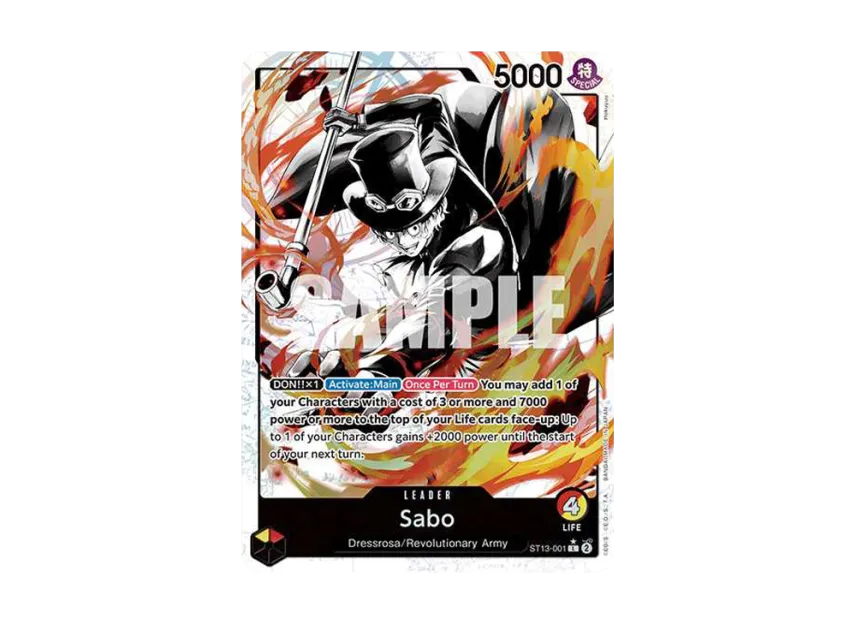 Sabo L-P [ST13-001] [EN] (Ultra DecK "The Three Brothers")