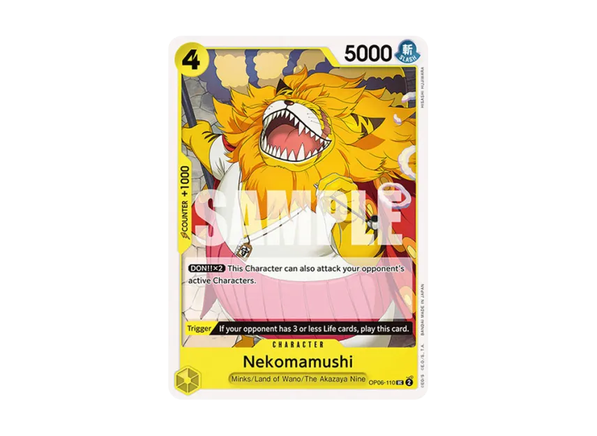 Nekomamushi UC [OP06-110] [EN] (Booster Pack "Wings Of The Captain")