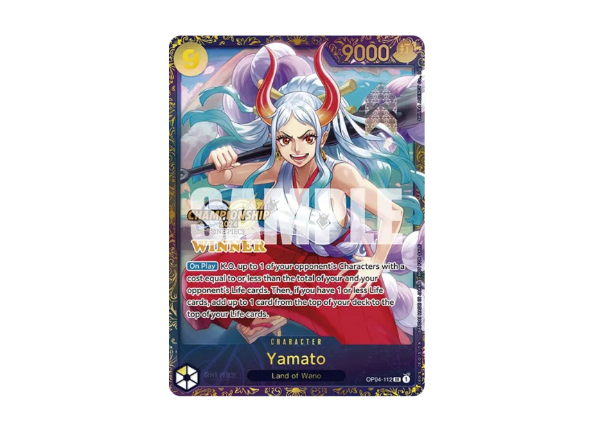 Yamato SR [OP04-112] [EN] (Promotional Card "Championship 2024 Finals 1st Place Trophy Card")