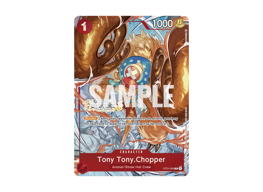 Tony Tony.Chopper C-P [ST01-006] [EN] (Promotional Card "Buddy Battle Champion Card")