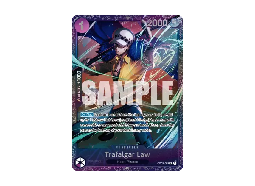 Trafalgar Law R [OP09-069] [EN] (Promotional Card "Treasure Cup May 2025~")