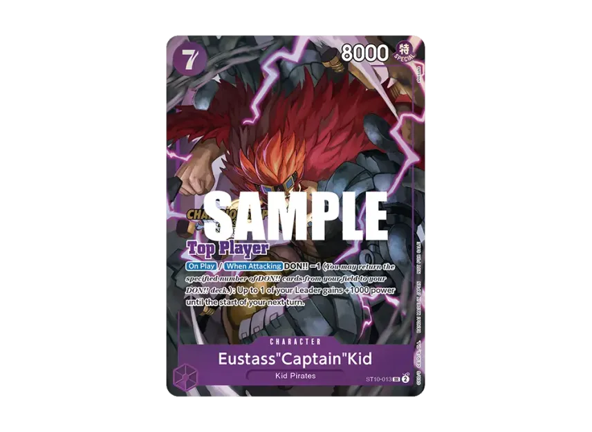 Eustass"Captain"Kid SR [ST10-013] [EN] (Promotional Card "Championship 2023 Top Players Pack")