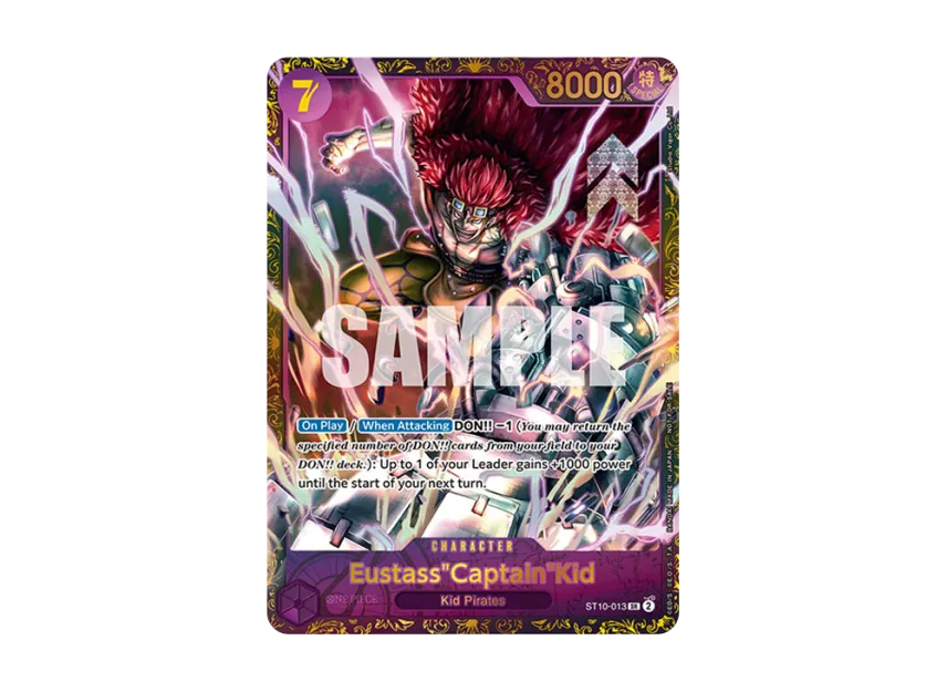 Eustass"Captain"Kid SR [ST10-013] [EN] (Promotional Card "2024 March-May Online Regional Event")