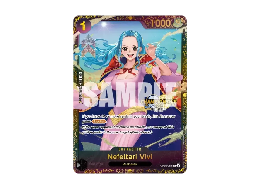 Nefeltari Vivi R [OP05-086] [EN] (Promotional Card "Championship 2024 Offline Regional Top 16")