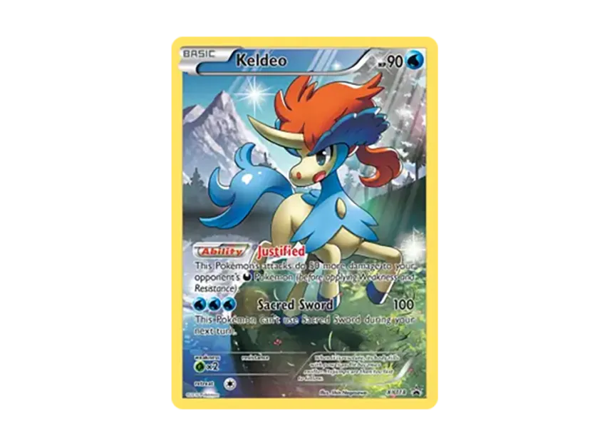 Keldeo P [XY118] (XY "Promotional Card")