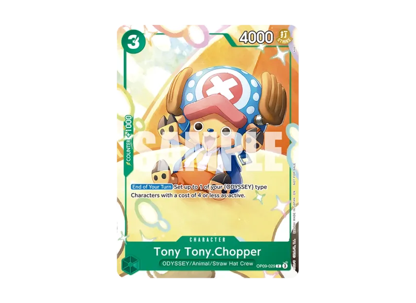 Tony Tony.Chopper C [OP09-029] [EN] (Promotional Card "ONE PIECE DAY Dallas Card Game Celebration")